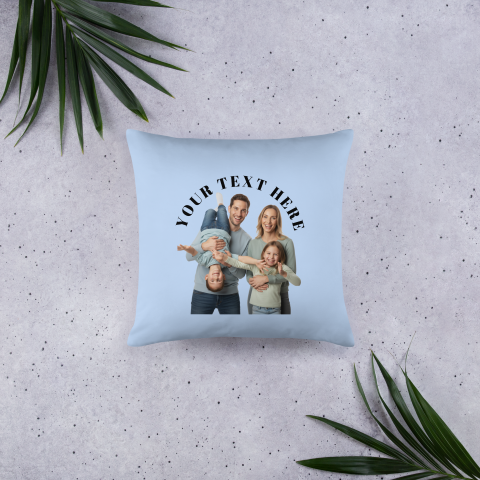 Basic Allover-Kissen – Bild 2