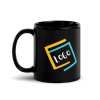 Keramik Tasse glänzend schwarz