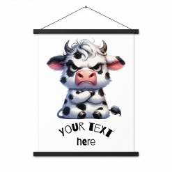 Poster mattes Papier mit magnetischer Leiste