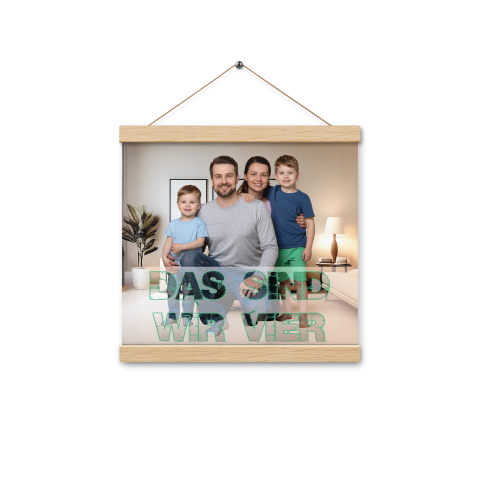 Poster mattes Papier mit magnetischer Leiste – Bild 3