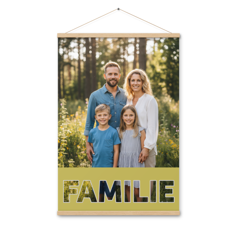 Poster mattes Papier mit magnetischer Leiste – Bild 8