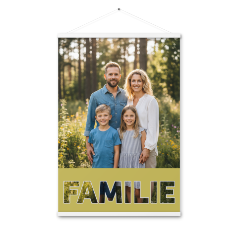 Poster mattes Papier mit magnetischer Leiste – Bild 6