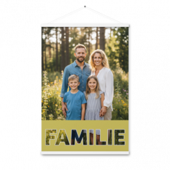 Poster mattes Papier mit magnetischer Leiste