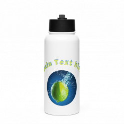 Edelstahl Trinkflasche mit Trinkventil