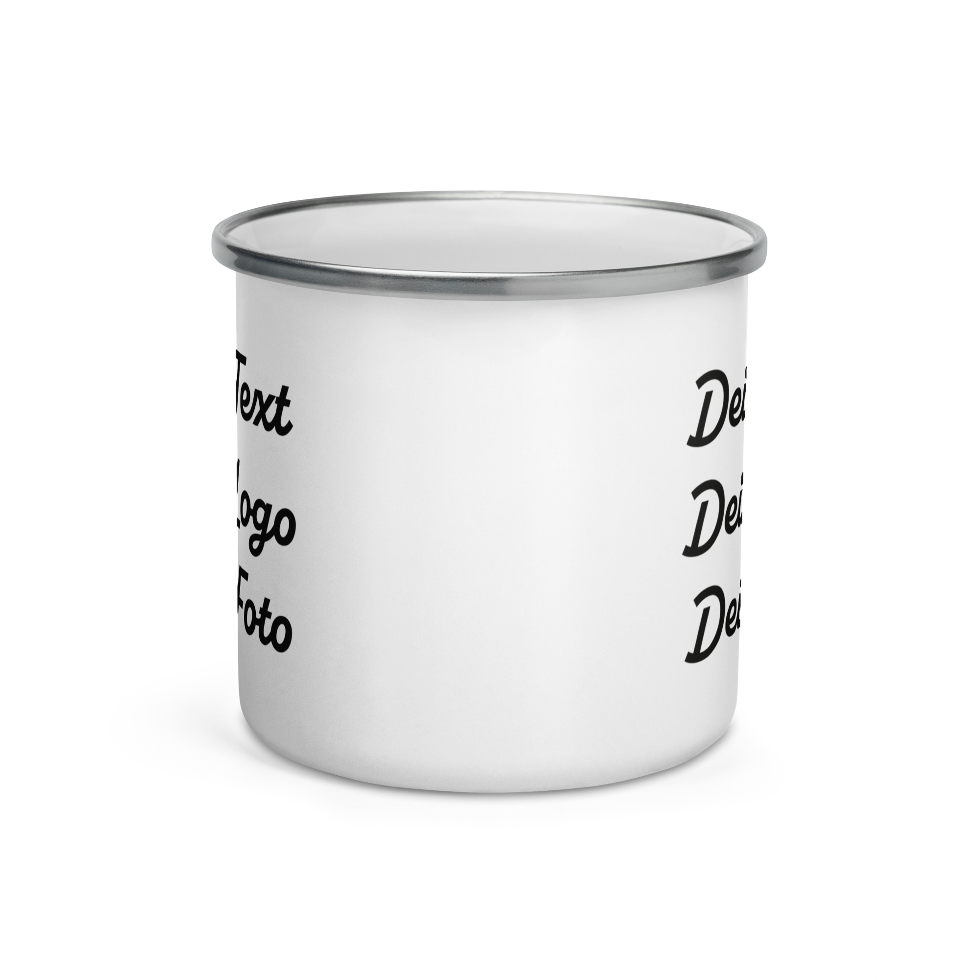 Emailletasse - Dein Design – Bild 2