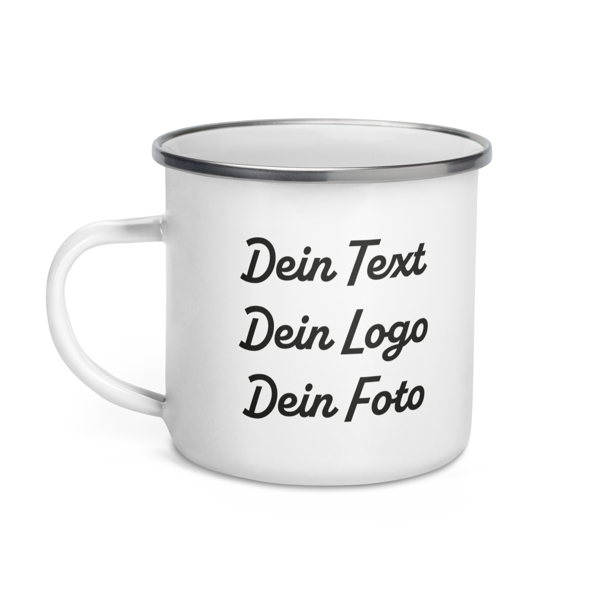 Emailletasse - Dein Design – Bild 3